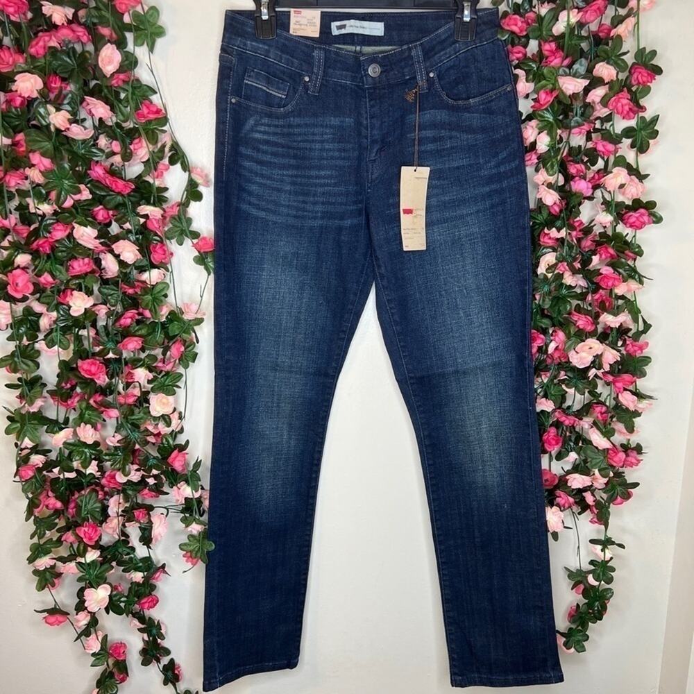 NWT Levi’s Mid Rise Skinny Jeans Women’s 6 W28 L32 Dark Wash 58575-0012